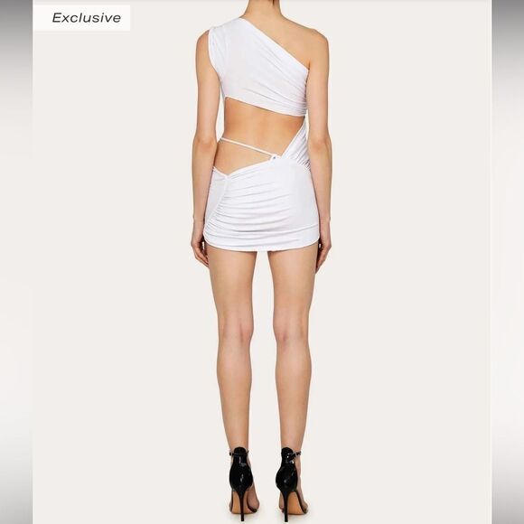 LaQuan Smith White Cut-Out Dress - Picture 2 of 6